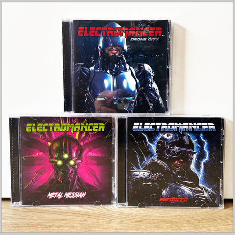 Electromancer 3 x CD BUNDLE (only 1 available) INCLUDES SHIPPING WORLDWIDE