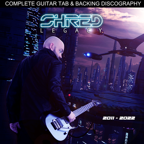 SHRED LEGACY BUNDLE! - 60 Tabs & Backings!